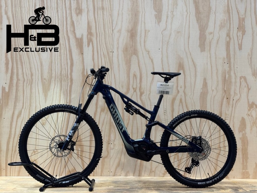 Ghost E-ASX 160 Advanced AL E-Mountainbike Shimano XT, 45 tot 49 cm, Niet ingevuld, Ophalen of Verzenden, Zo goed als nieuw
