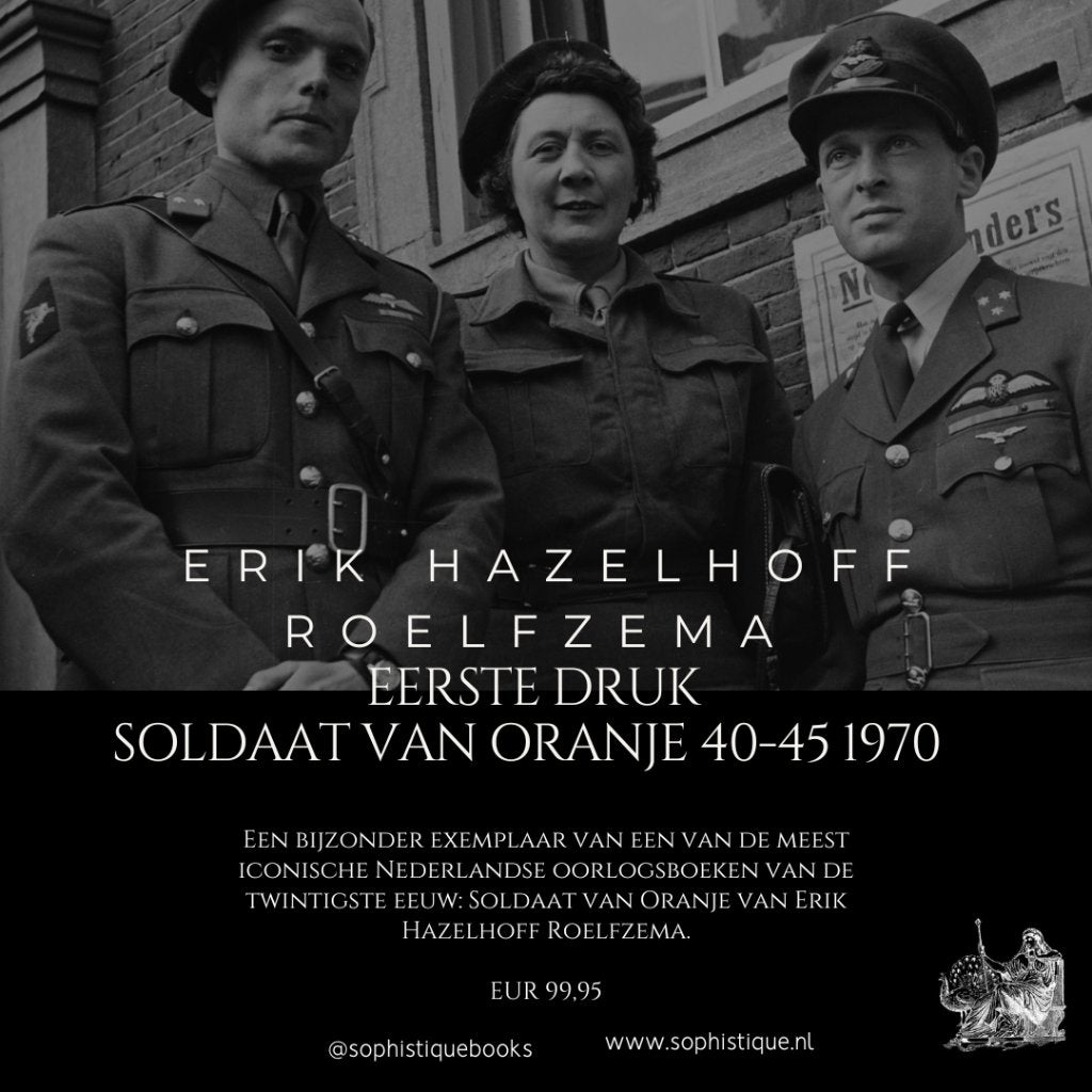 Eerste druk Soldaat van Oranje Erik Hazelhoff Roelfzema 1970, Ophalen of Verzenden, Zo goed als nieuw