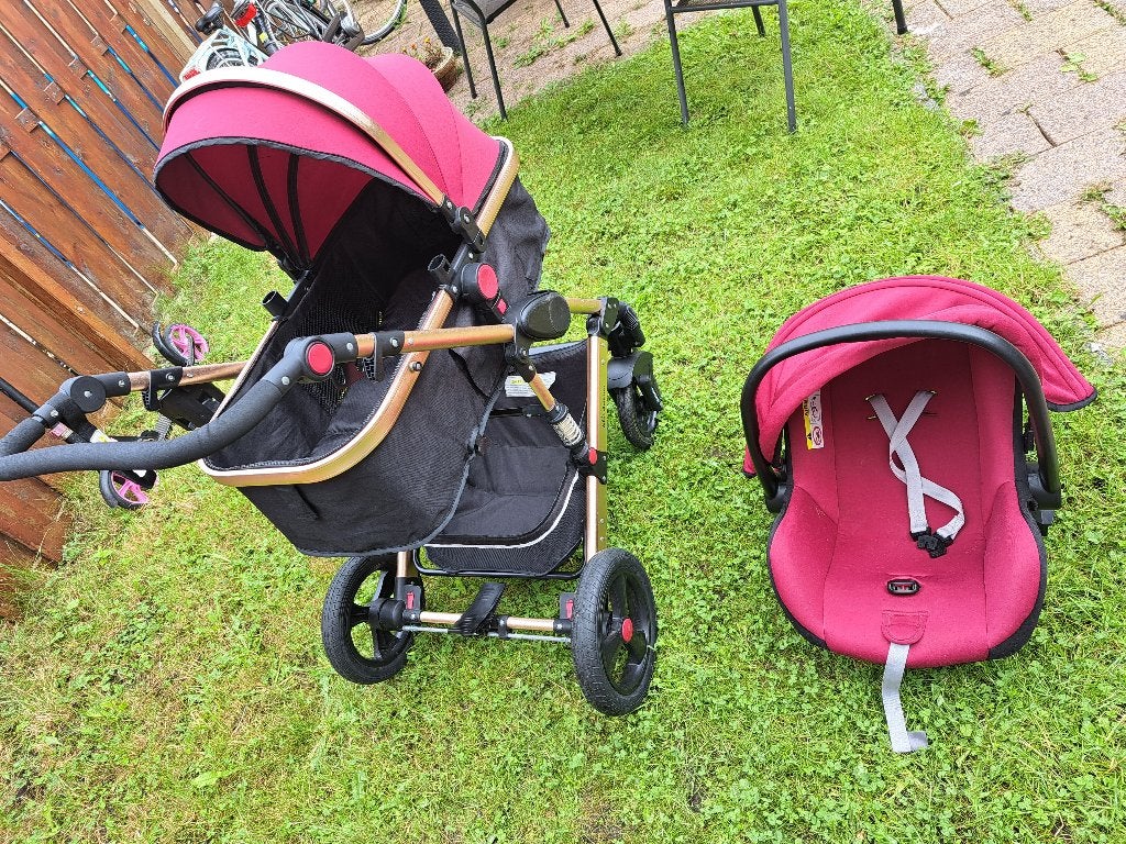 Kinderwagen, Kinderen en Baby's, Kinderwagens en Combinaties, Ophalen, Zo goed als nieuw, Combiwagen, Overige merken