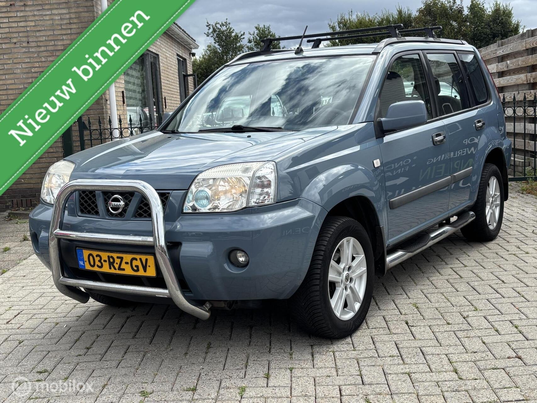 Nissan X-Trail 2.0 Comfort 2wd | nieuwe apk | airco | trekha, Voorwielaandrijving, Gebruikt, 4 cilinders, Blauw