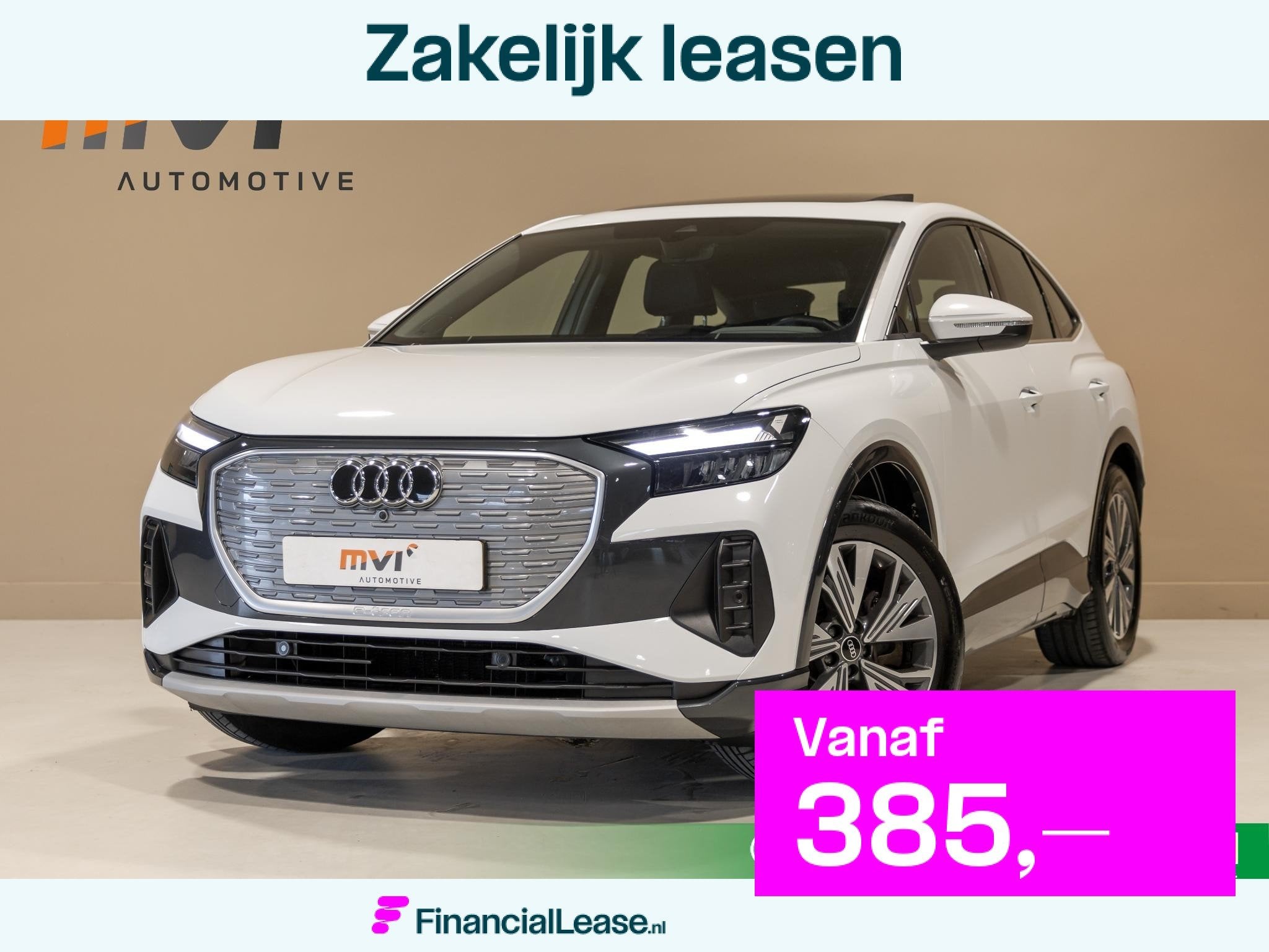 Audi Q4 Sportback e-tron 40 S edition 77 kWh SOH 93% / 204pk, Automaat, Dealer onderhouden, Achterwielaandrijving, Gebruikt