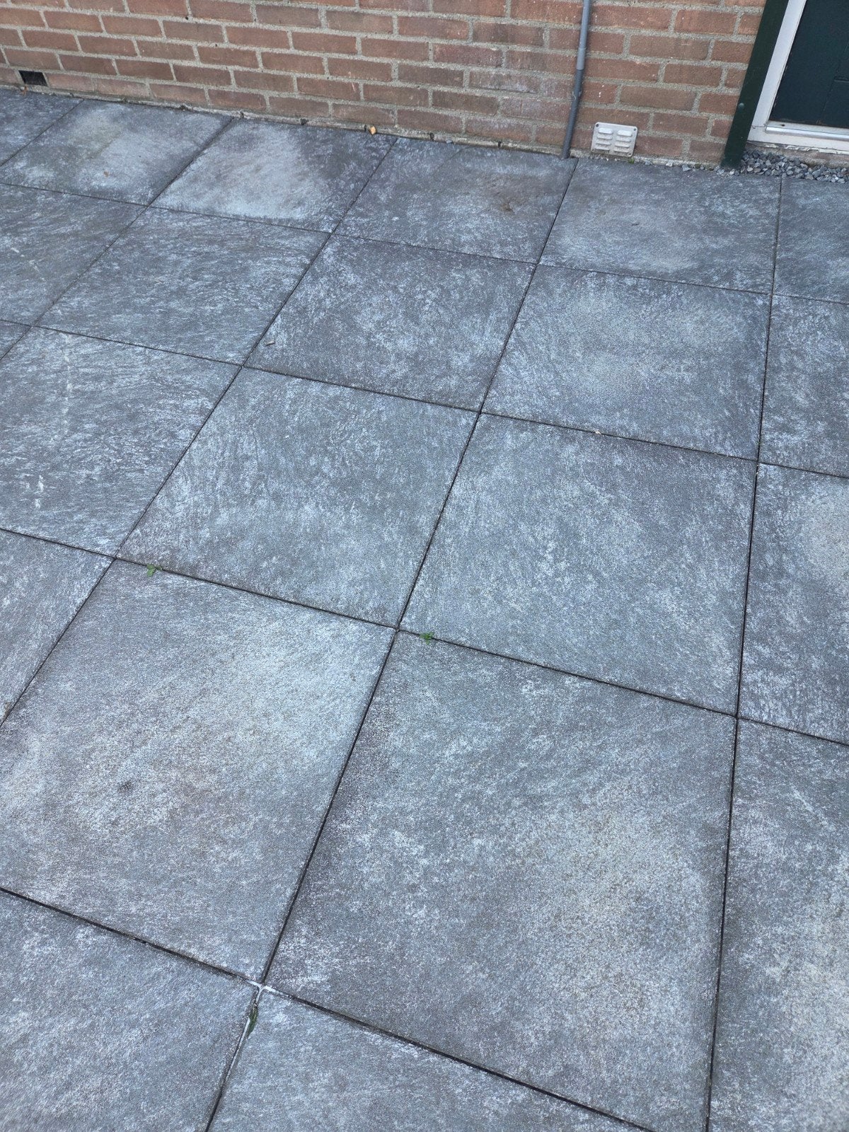 Gebruikte terrastegels, grijs, 60x60 cm, Tuin en Terras, Ophalen, Gebruikt, 10 m² of meer, Beton