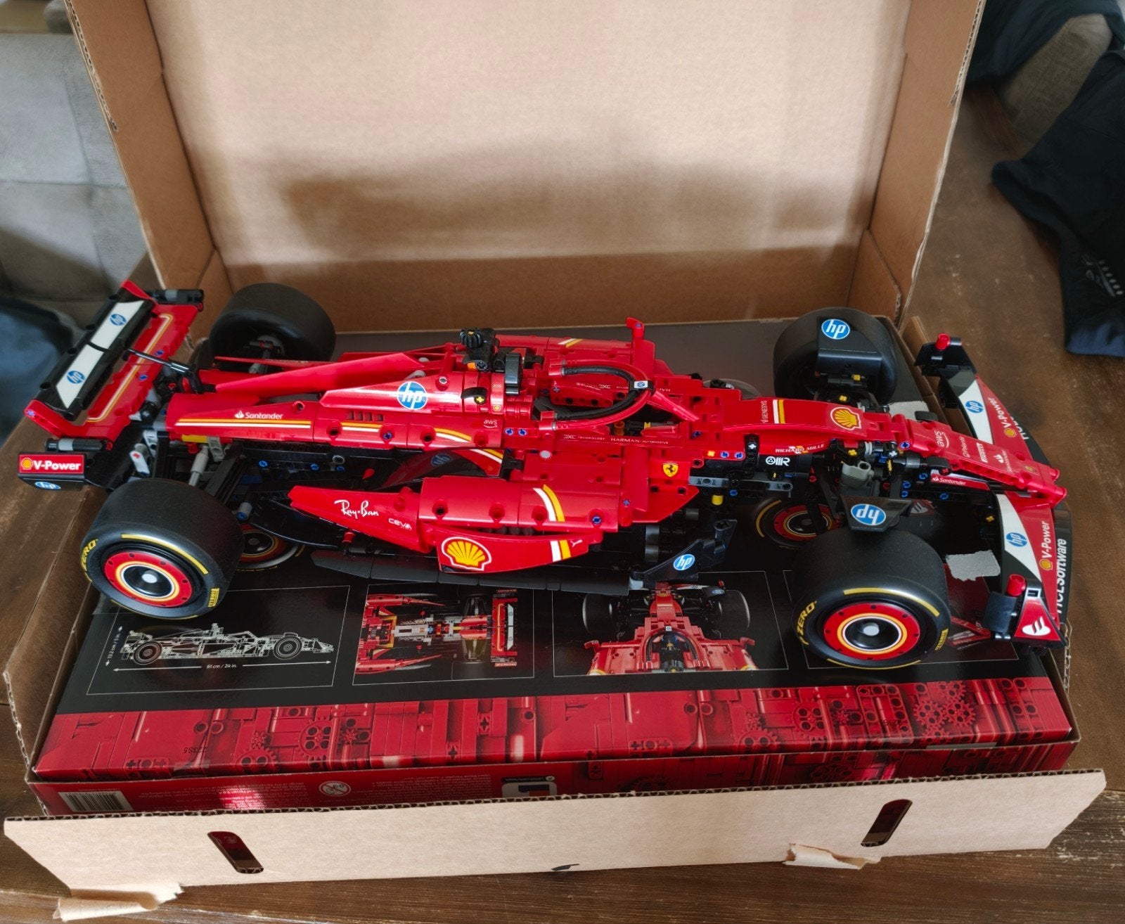 LEGO Technic Ferrari SF-24 42207, Ophalen, Zo goed als nieuw