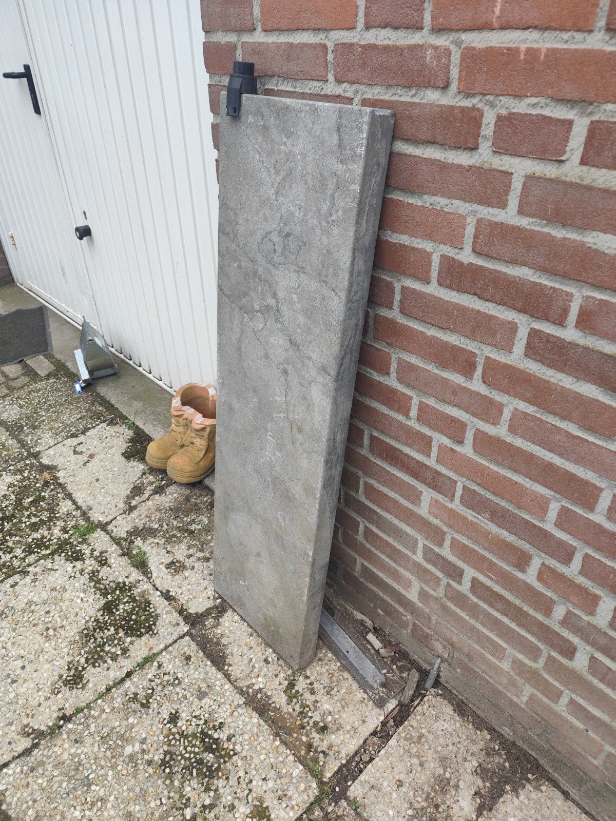 Harde stenen plaat 35x120x6cm, Ophalen of Verzenden, Beton, Klinkers
