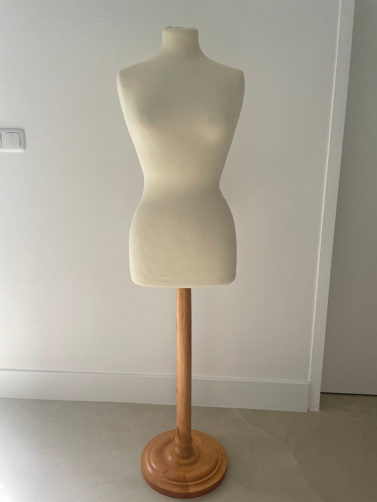Paspop met houten voet, Ophalen, Gebruikt, Paspop