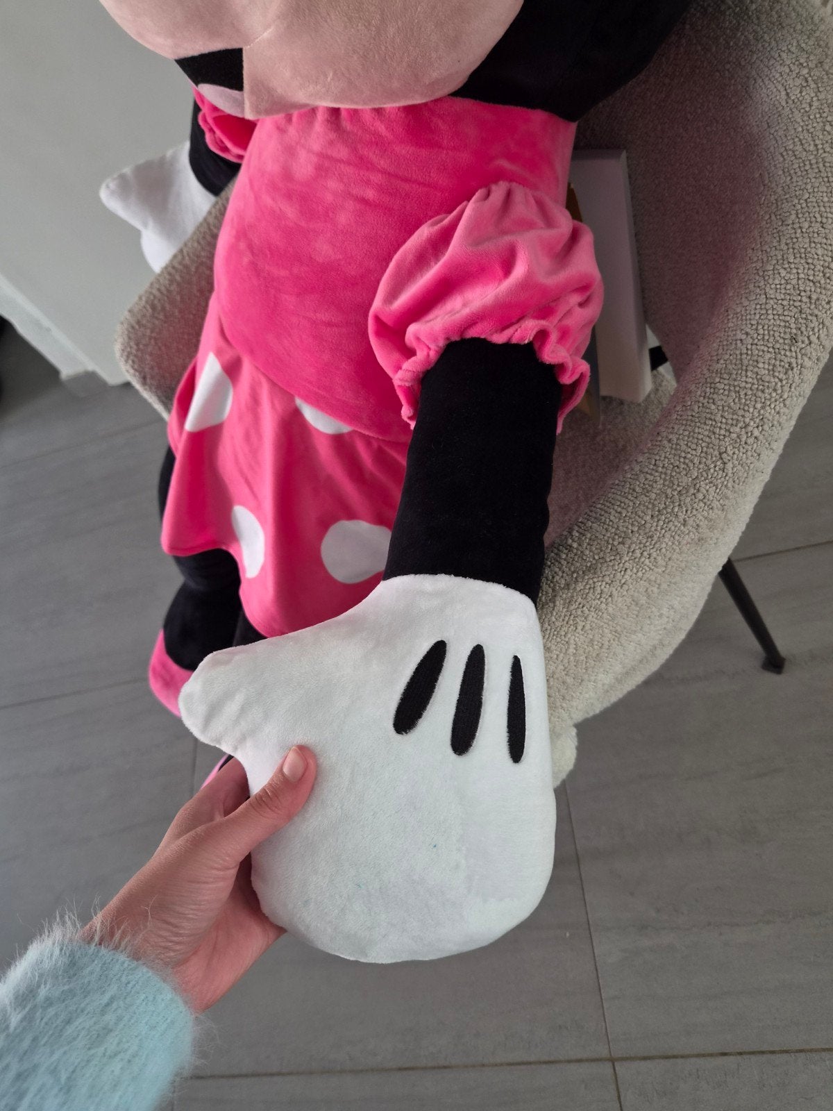 🌸 Grote Knuffel Mini Mouse 140 cm 🌸, Ophalen, Nieuw, Overige typen, Groot (groter dan 80 cm)