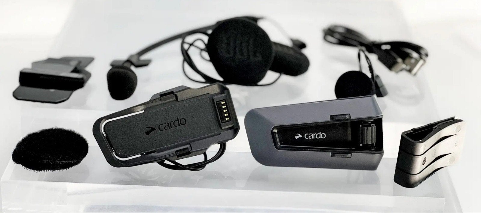 Cardo Packtalk Edge single - Motorcommunicatiesysteem, Ophalen of Verzenden, Zo goed als nieuw