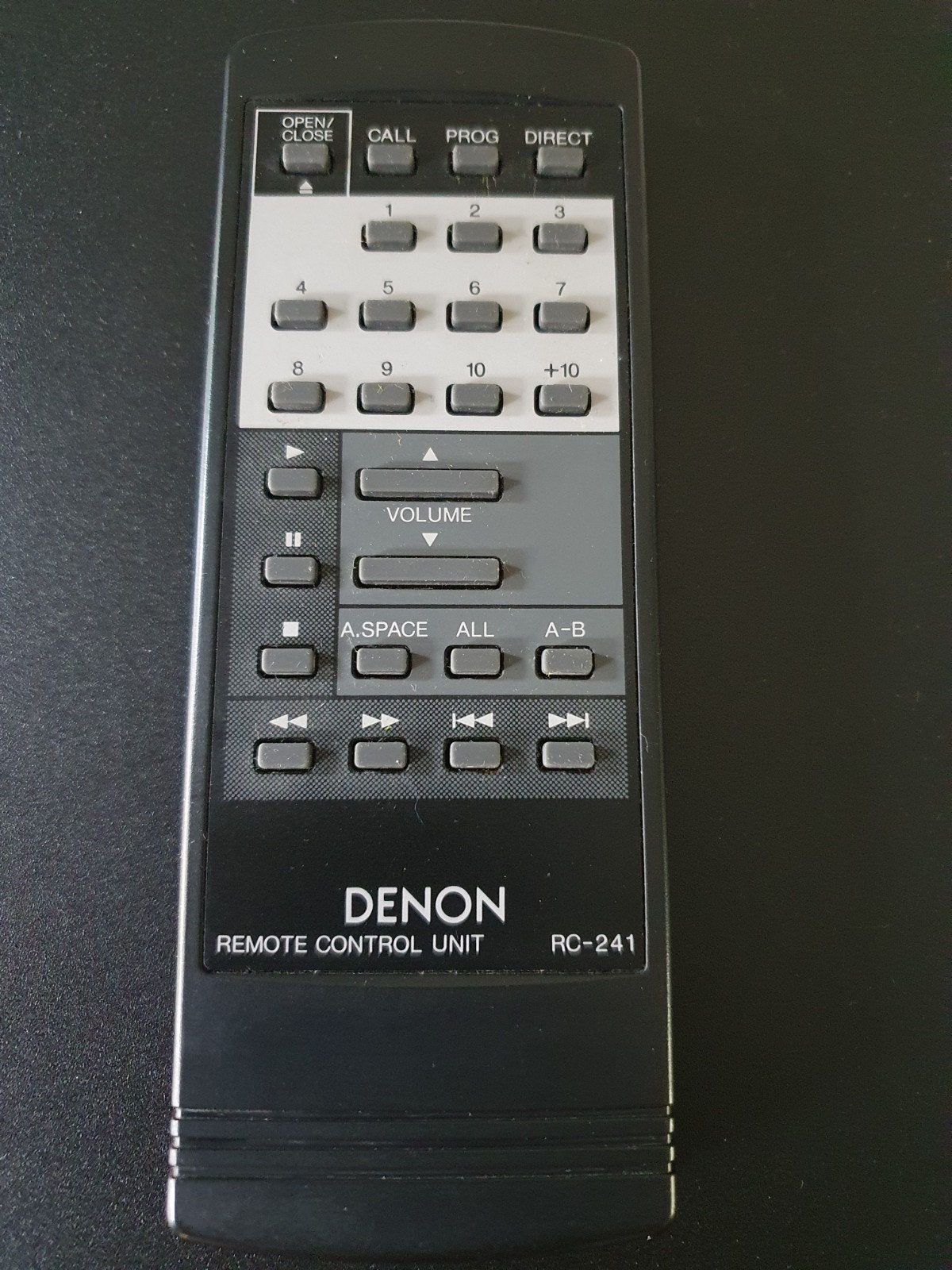 Denon RC-241 Afstandsbediening - Origineel, Ophalen of Verzenden, Gebruikt, Origineel, Receiver of Versterker