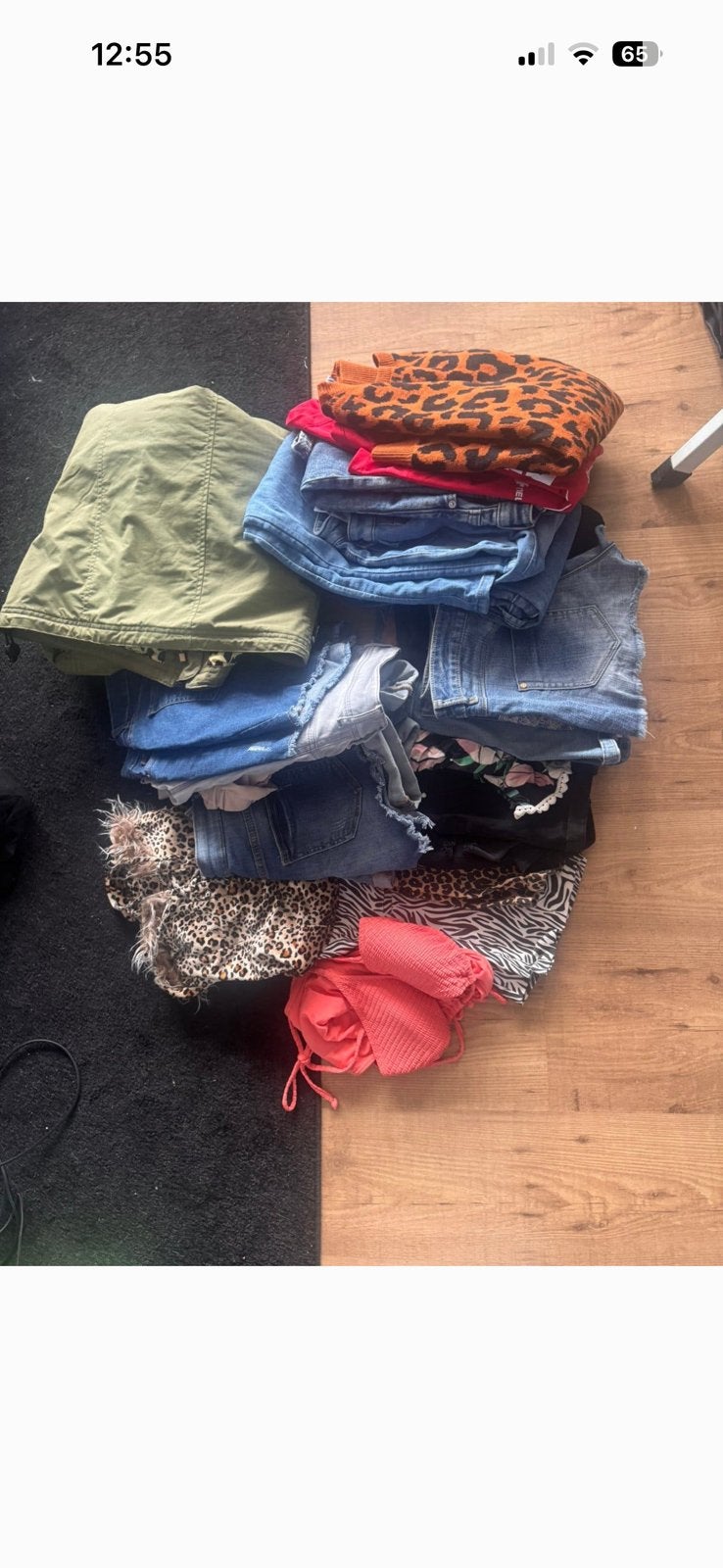 4 zakken dameskleding maat 38, Ophalen, Gedragen, Maat 38/40 (M)