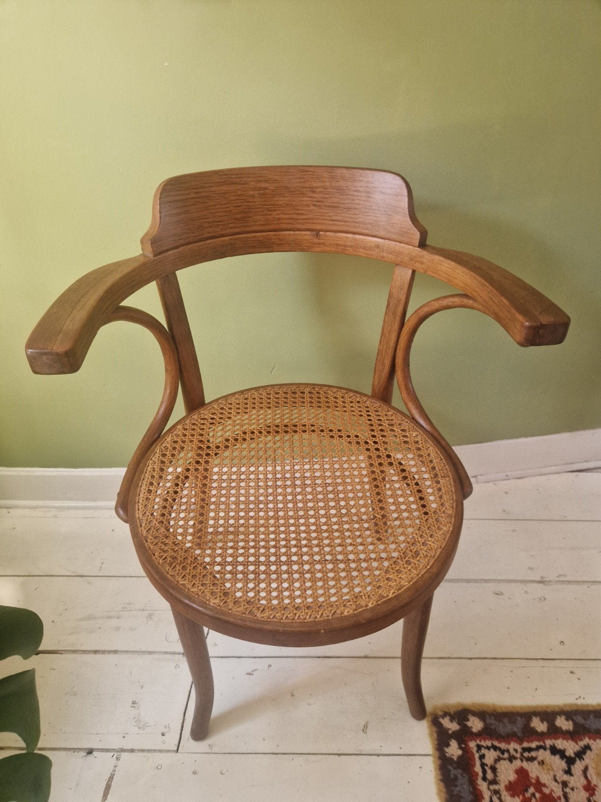 Originele Vintage Thonet Model 233 Bureaustoel, Ophalen of Verzenden
