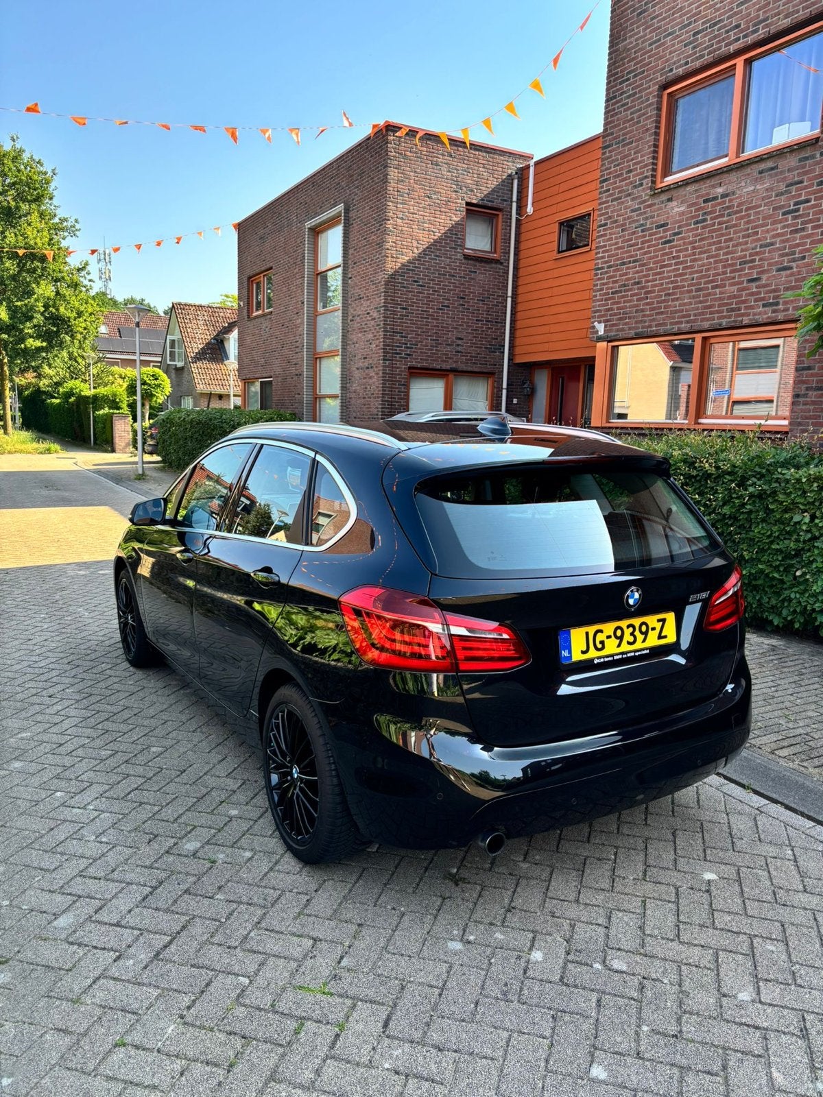 BMW 2-Serie Active Tourer 218i 136pk Aut 2016 Zwart, 136 pk, Zwart, Origineel Nederlands, Particulier
