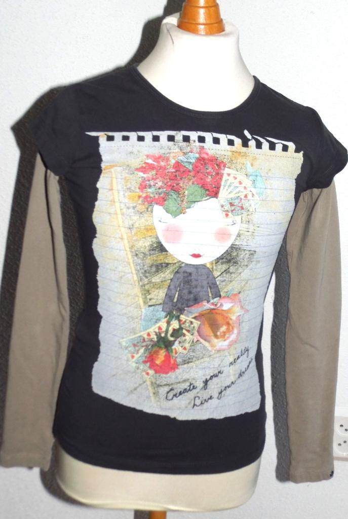 mooie Nono longsleeve maat 134 - 140, Meisje, Ophalen of Verzenden, Shirt of Longsleeve, Nono