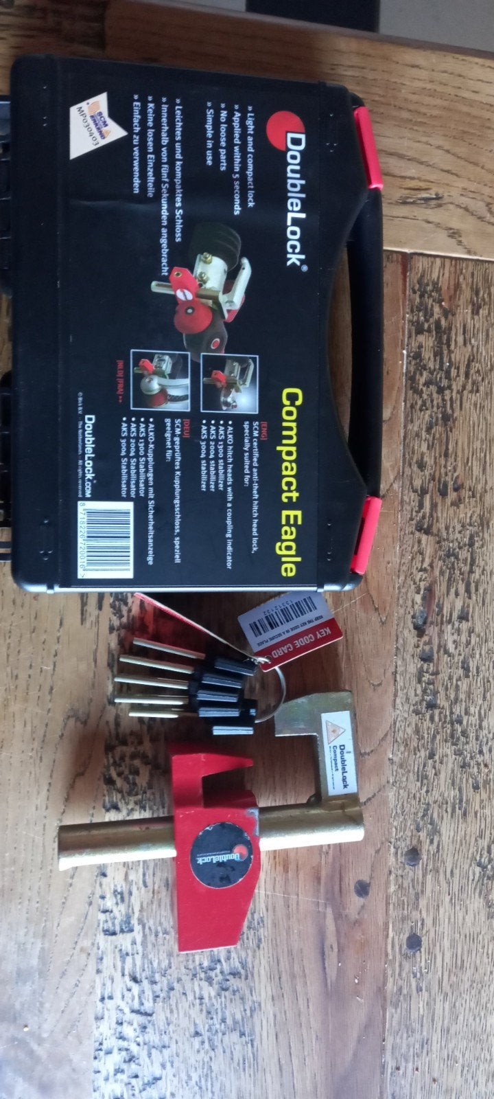 DoubleLock Compact Eagle SCM gekeurd disselslot, Ophalen of Verzenden