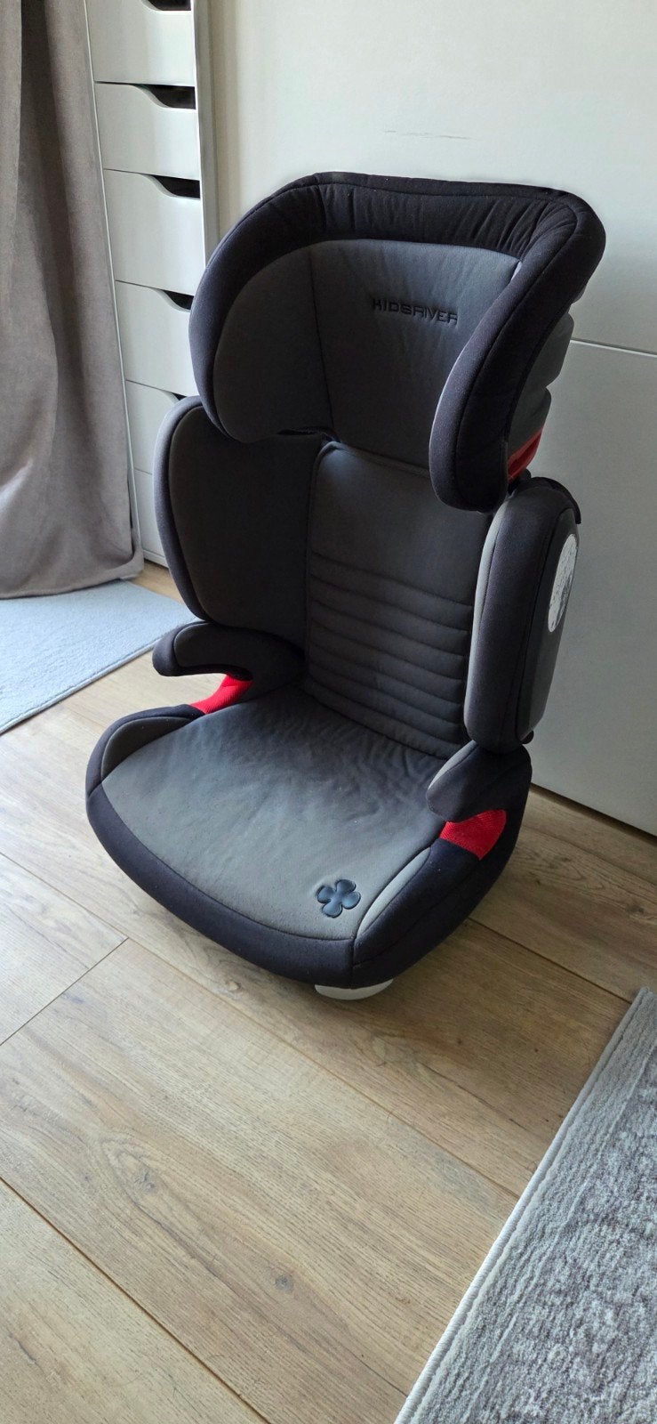 Kinderautostoel - Hideriver - Gebruikt, 15 t/m 36 kg, Verstelbare rugleuning, Ophalen, Overige merken