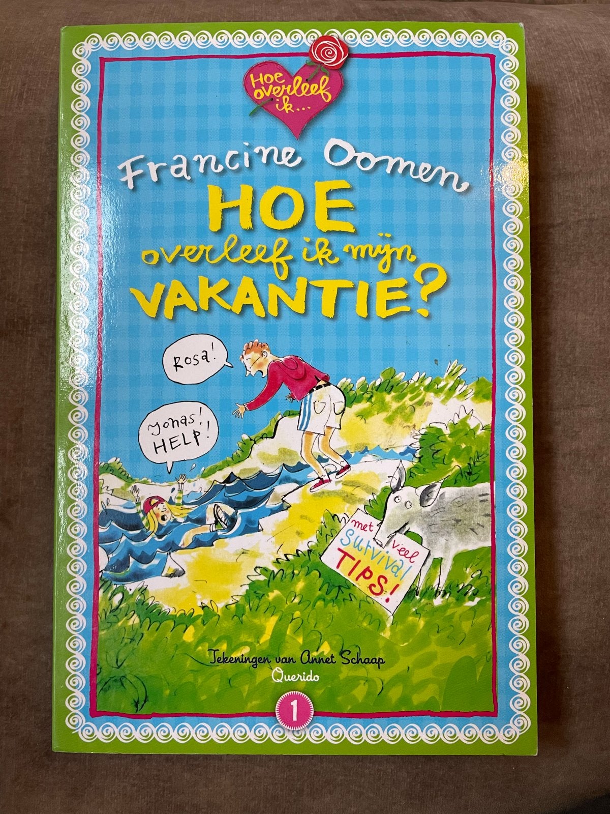 Hoe overleef ik mijn vakantie? - Francine Oomen, Boeken, Verzenden, Zo goed als nieuw, Fictie