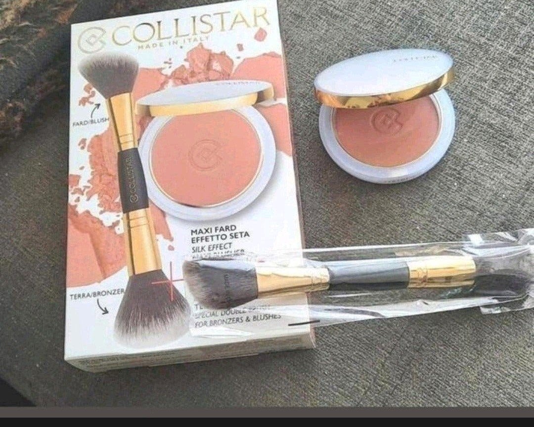 Limited edition Collistar silk effect bronzer terracotta 3, Bruin, Nieuw, Make-up, Verzenden