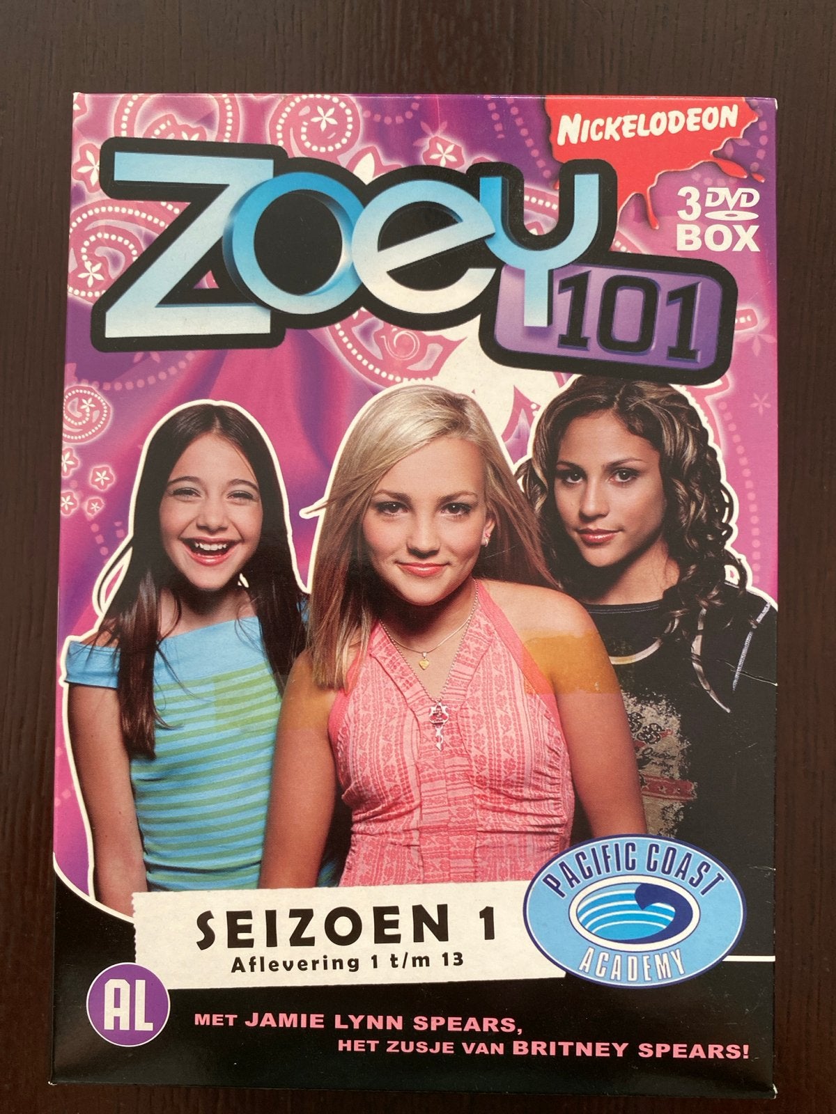 Zoey 101 - Seizoen 1 (3 DVD Box), Engels, Seizoen 1, Alle leeftijden, Nederlands