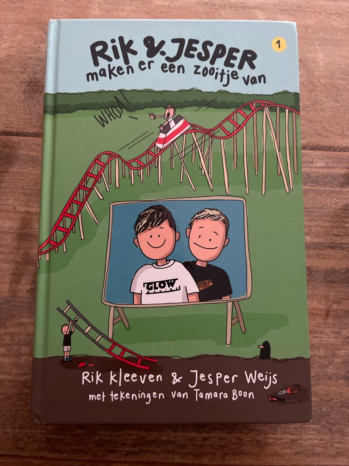 Rik & Jesper maken er een zooitje van - Boek 1, Boeken, Kinderboeken | Jeugd | 10 tot 12 jaar, Ophalen of Verzenden, Zo goed als nieuw