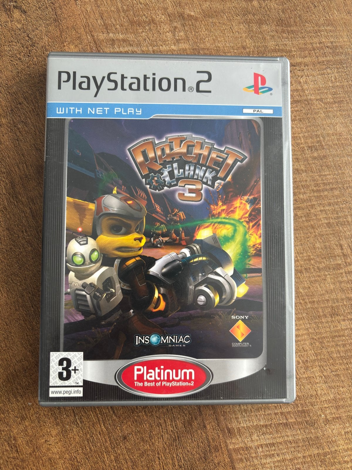 Ratchet & Clank 3 - PlayStation 2 (PS2) Platinum, Avontuur en Actie, Online, Gebruikt, 1 speler