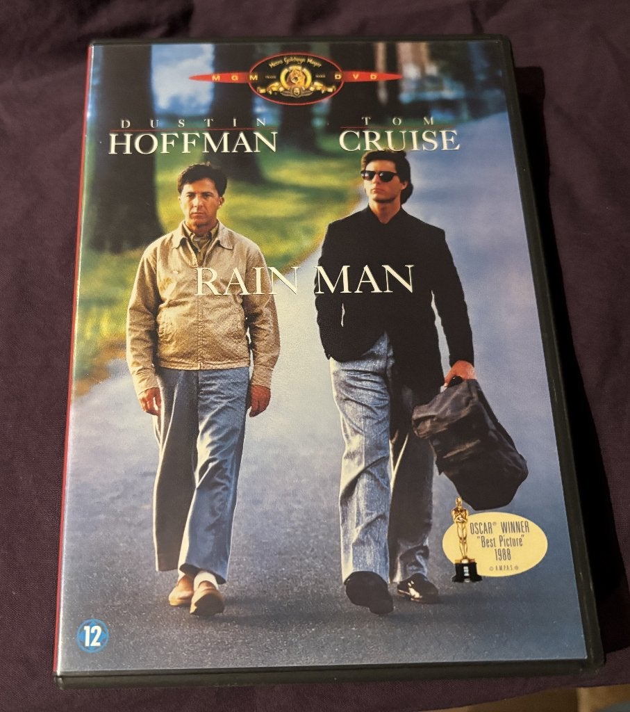 Rain Man (DVD), Cd's en Dvd's, Alle leeftijden, Ophalen of Verzenden, Zo goed als nieuw