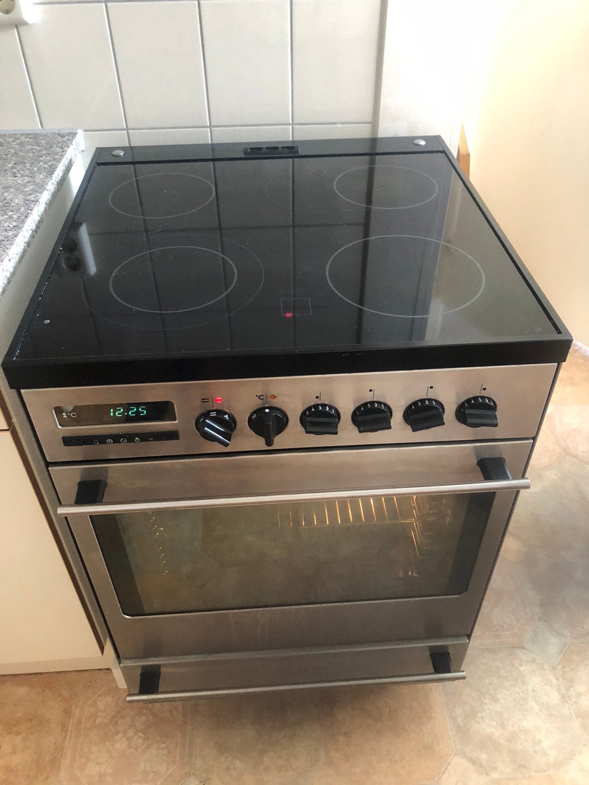 Atag electrisch fornuis oven werkt niet, Ophalen, Gebruikt, Atag, Keramisch