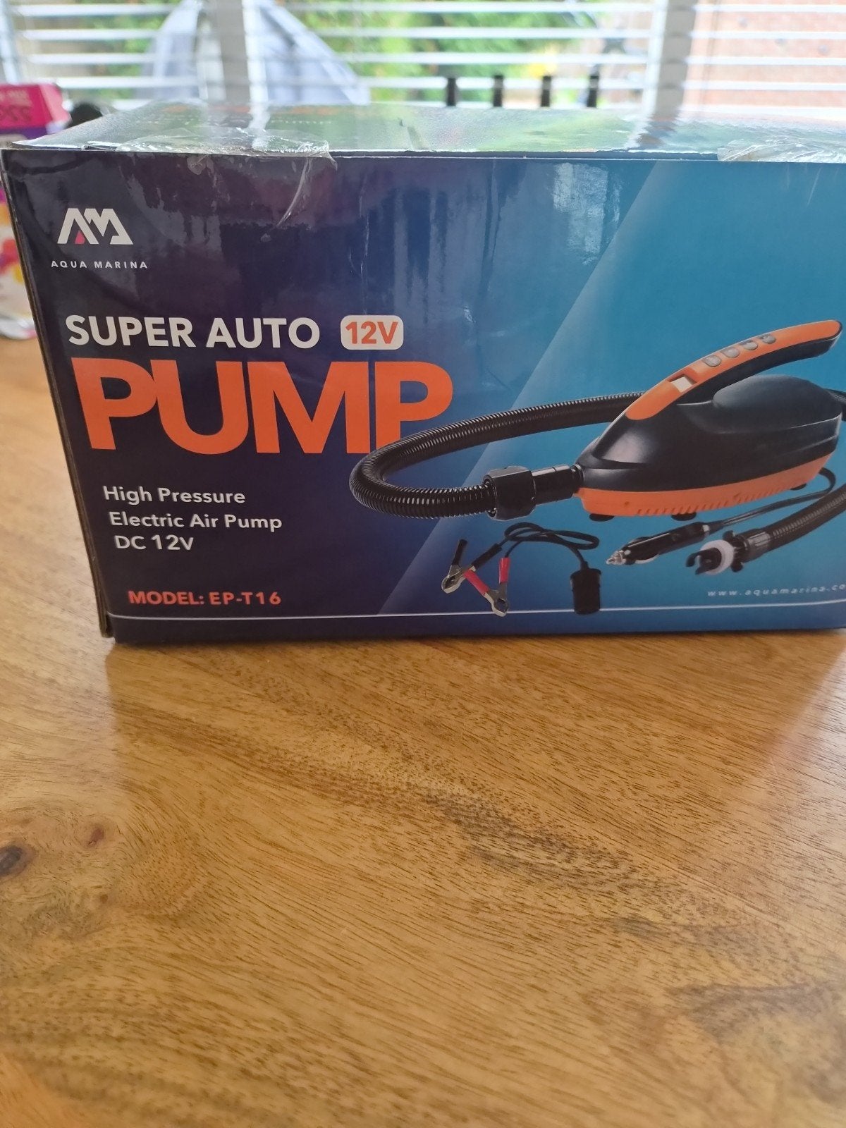 Aqua Marina 12V SUP Auto Pomp - Elektrische Hogedruk Pomp, Watersport en Boten, Ophalen, Nieuw, Overige typen