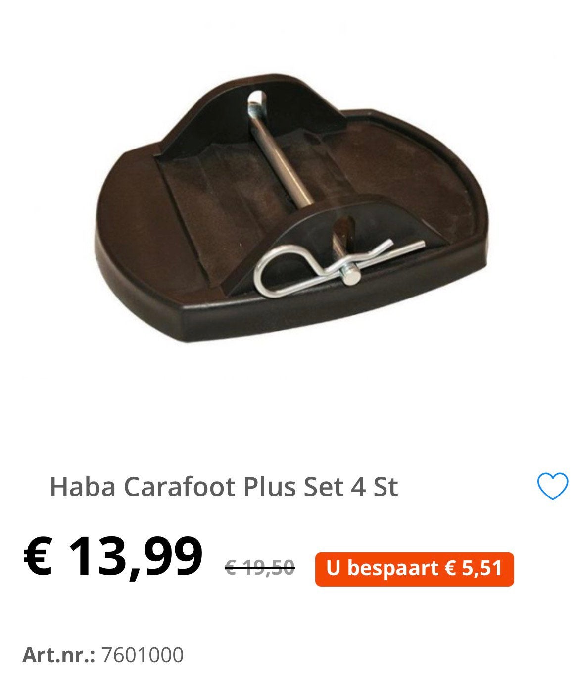 Caravanvoetjes, Dieren en Toebehoren, Ophalen of Verzenden, Gebruikt