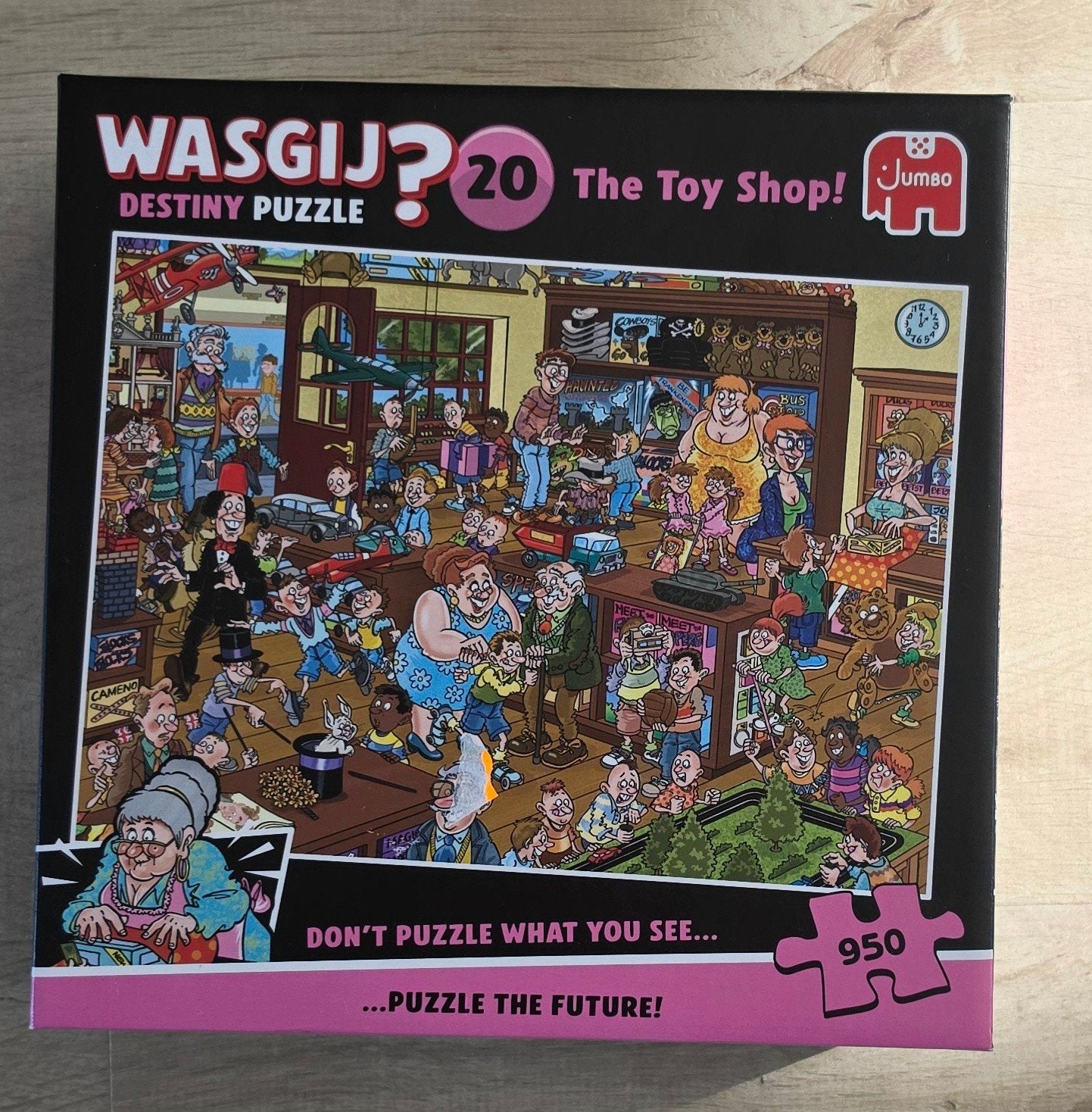 wasgij puzzels, Ophalen, 500 t/m 1500 stukjes, Zo goed als nieuw, Legpuzzel