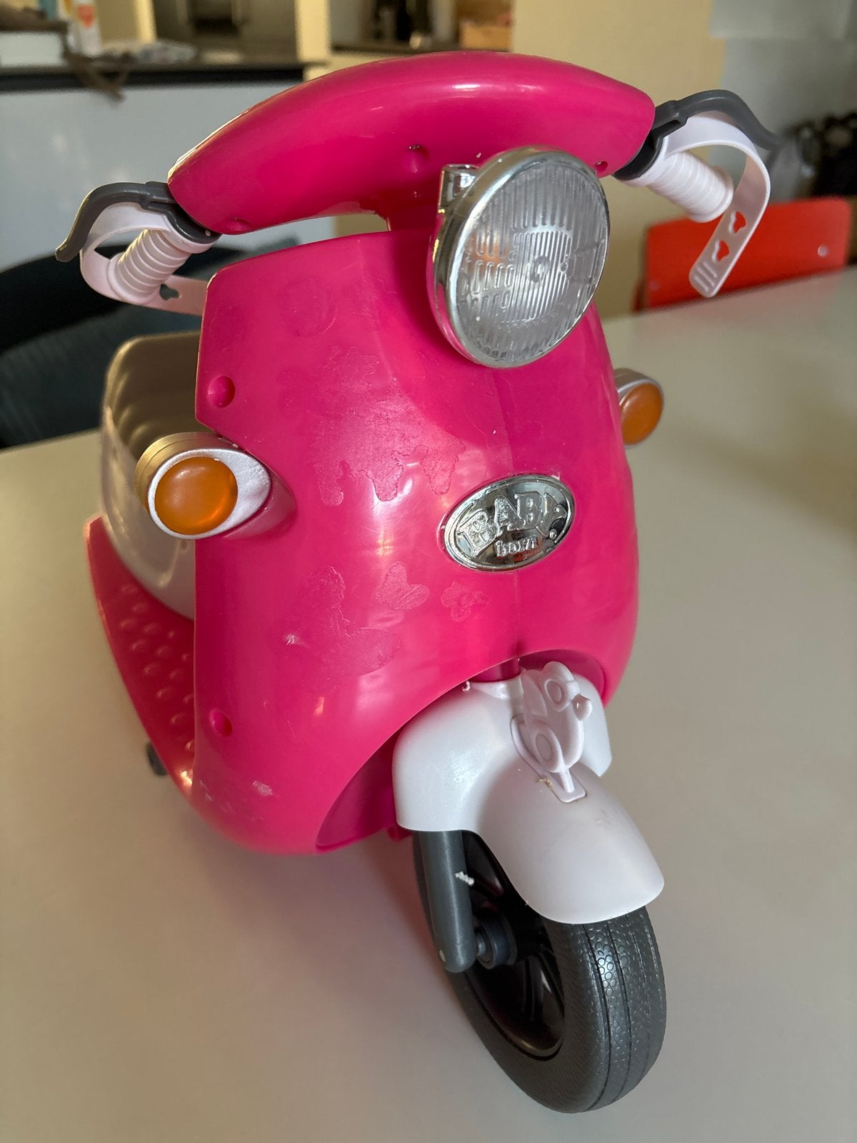 Babyborn scooter, Ophalen, Gebruikt