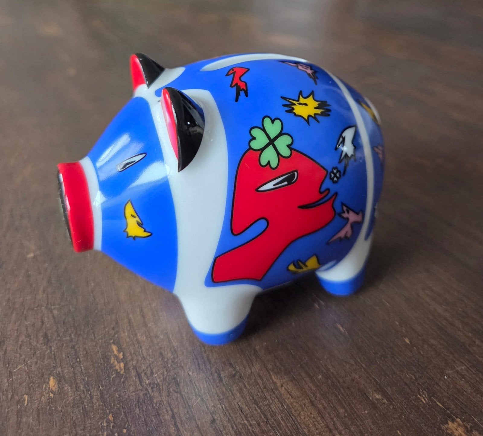 Vintage Ritzenhoff Mini Piggy Bank - Ambrogio Pozzi Design, Verzamelen, Ophalen of Verzenden, Zo goed als nieuw, Dier