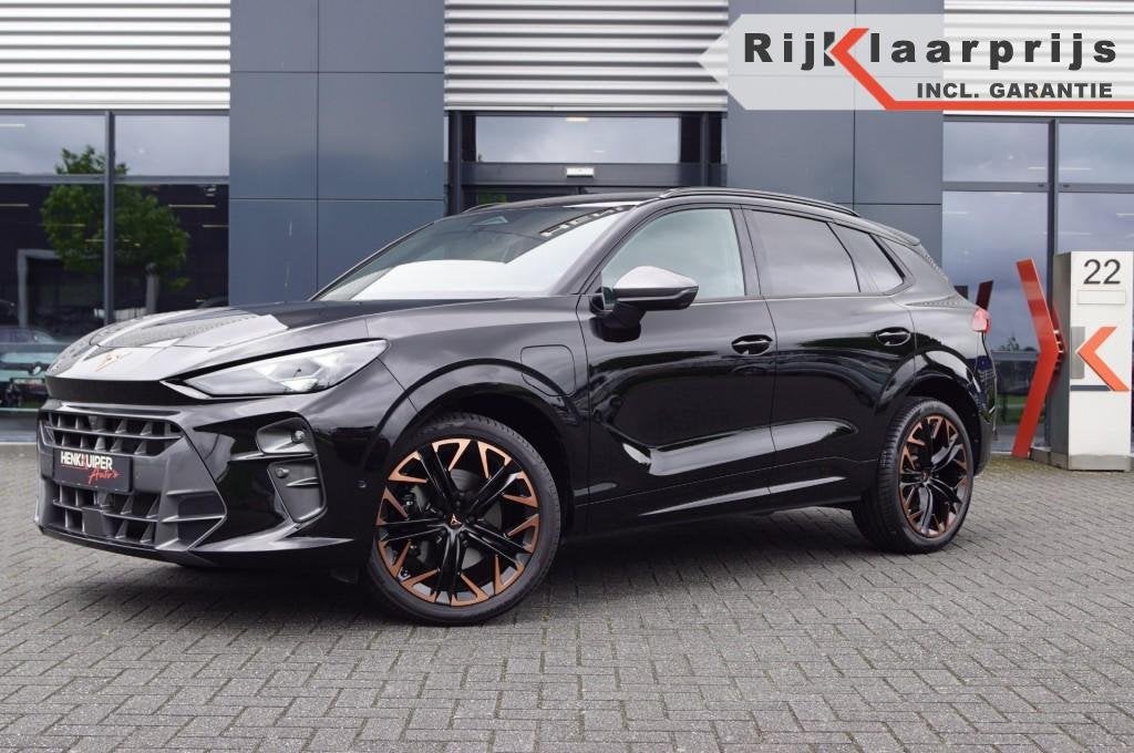 Cupra TERRAMAR VZ Performance 1.5 e-Hybrid 272pk /20 inch/ H, Automaat, Stuurwielverwarming, Met garantie (alle), Zwart