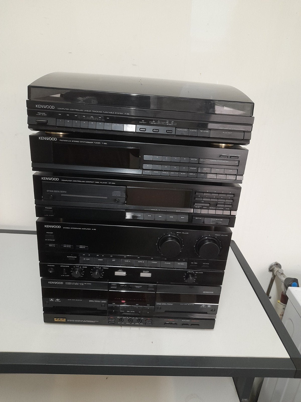 Kenwood stereo set, Overige merken, Gebruikt, Tuner of Radio, Losse componenten