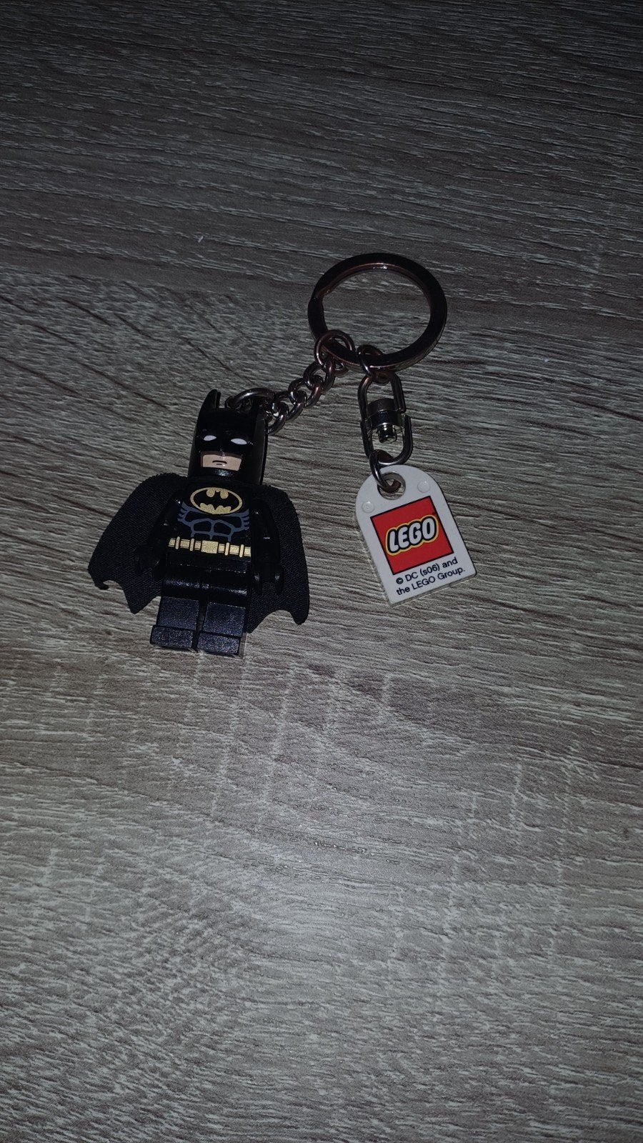 Zeldzame Lego Batman sleutelhanger uit 2006, Ophalen of Verzenden, Zo goed als nieuw