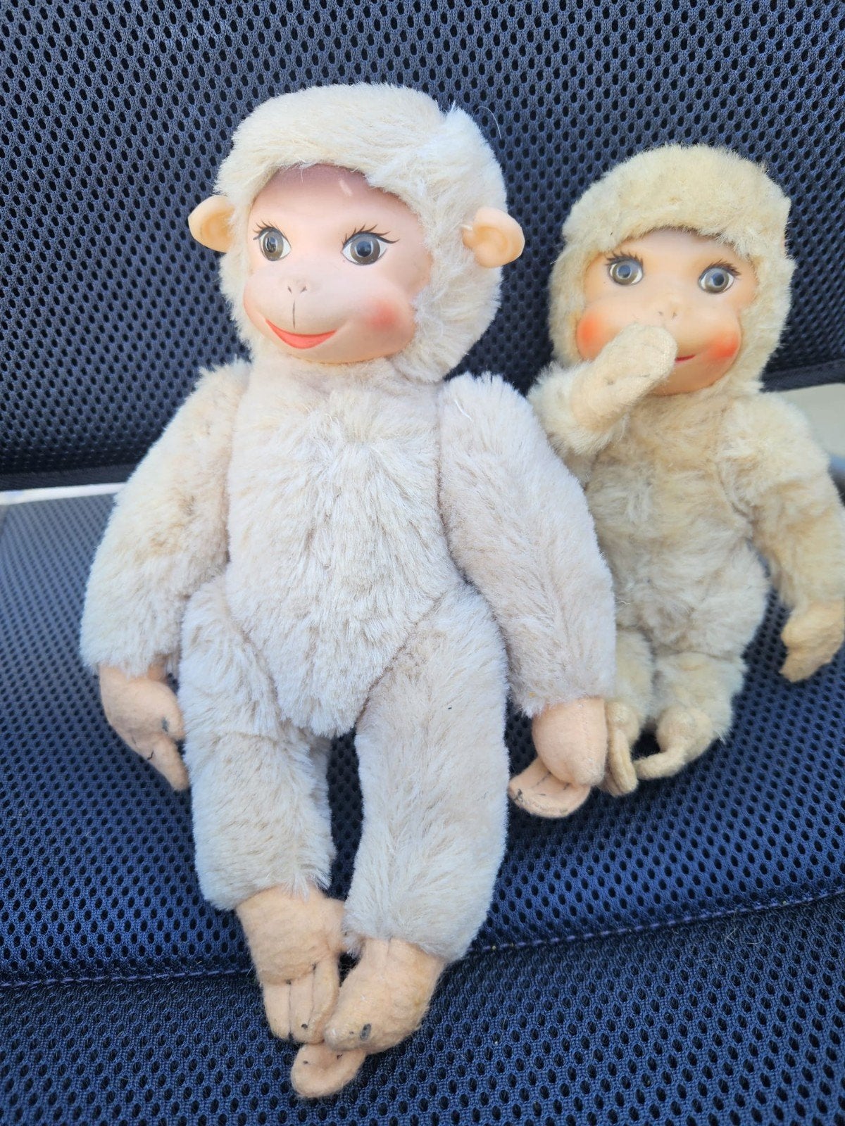 Vintage Apen Knuffels - Set van 2, Kinderen en Baby's, Speelgoed | Knuffels en Pluche, Gebruikt, Overige merken, Overige karakters