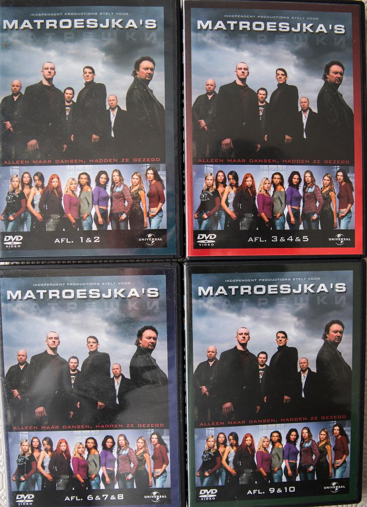 dvd matroesjka's seizoen 1, Vanaf 12 jaar, Ophalen of Verzenden, Zo goed als nieuw, Drama