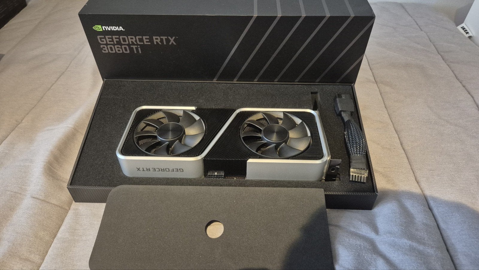 NVIDIA GeForce RTX 3060 Ti Founders Edition, Computers en Software, Videokaarten, Gebruikt, GDDR6, PCI-Express 4, Ophalen of Verzenden
