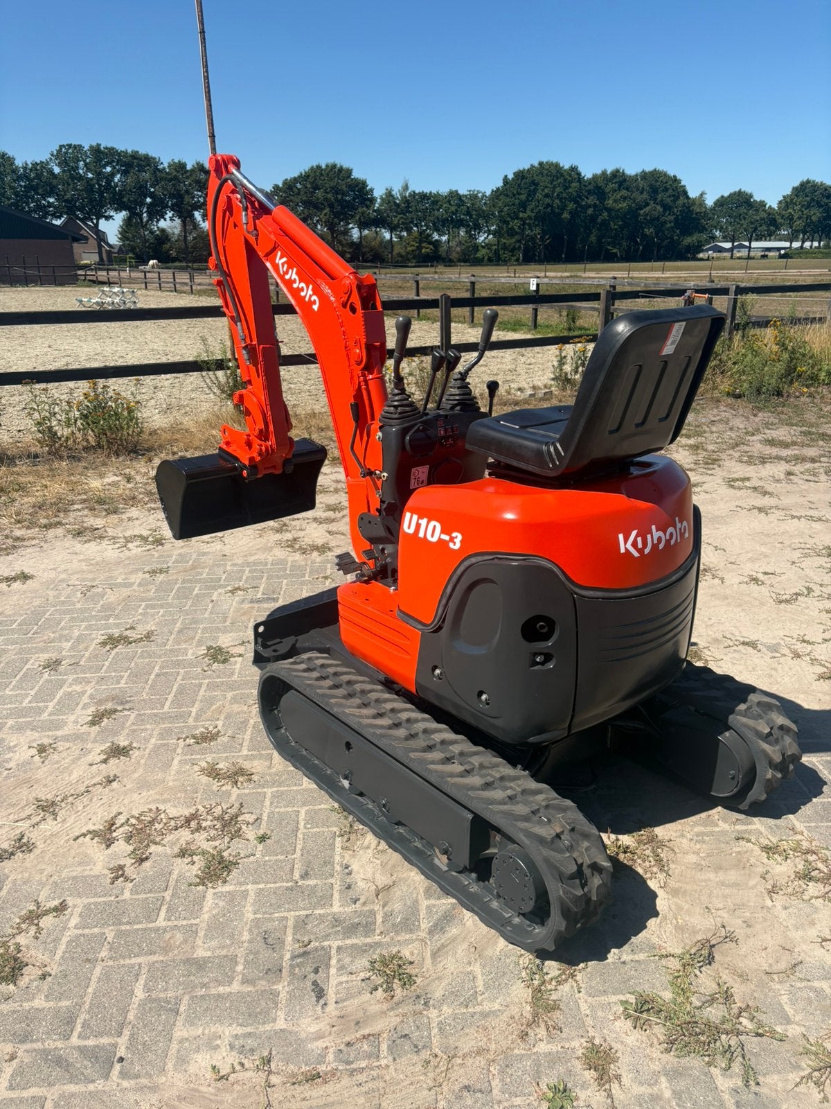 Kubota U10-3 (bj 2013) Minigraver graafmachine, Kubota, Graafmachine, Kubota, Ophalen