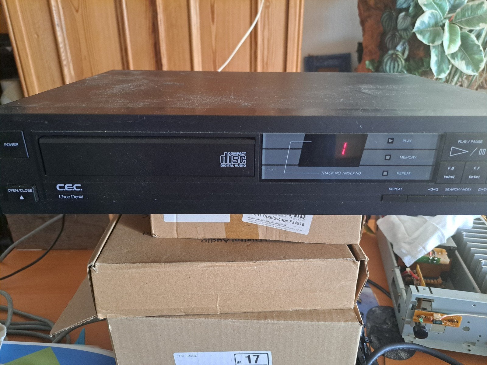 CEC Chuo Denki 530CD Compact Disc Speler, Ophalen of Verzenden