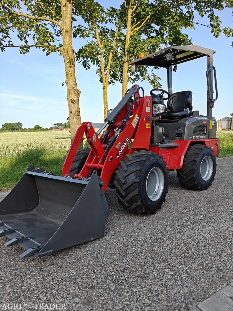 KINGWAY H190 Wiellader (knikgestuurd) – NIEUW | Kubota motor, Zakelijke goederen, Verzenden, Heel Nederland, KINGWAY, Wiellader of Shovel