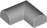 Lego Castle Stenen 5x 2x2x2/3 Slope Curved Double Corner, Lego, Nieuw, Ophalen of Verzenden, Losse stenen