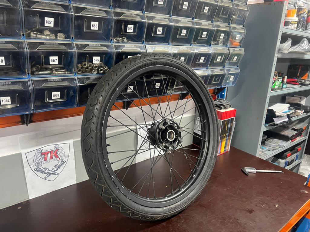 Derbi drd 21 inch voorvelg, Gebruikt, Derbi, Overige typen, 21 inch