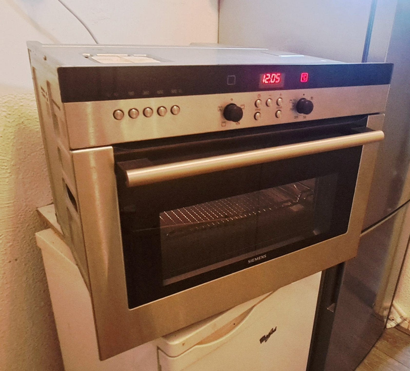 Siemens Inbouw Combi-oven, Ophalen, 45 tot 50 cm, Gebruikt, 60 cm of meer