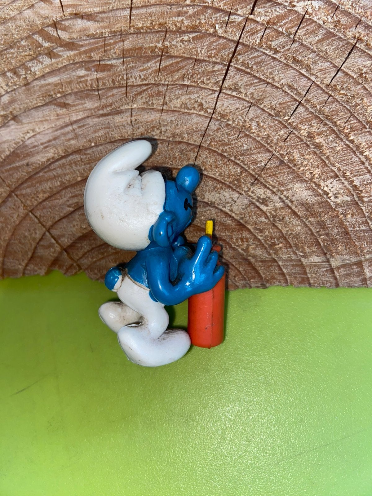 Smurfen smurf met drinkfles, Verzamelen, Ophalen of Verzenden, Zo goed als nieuw