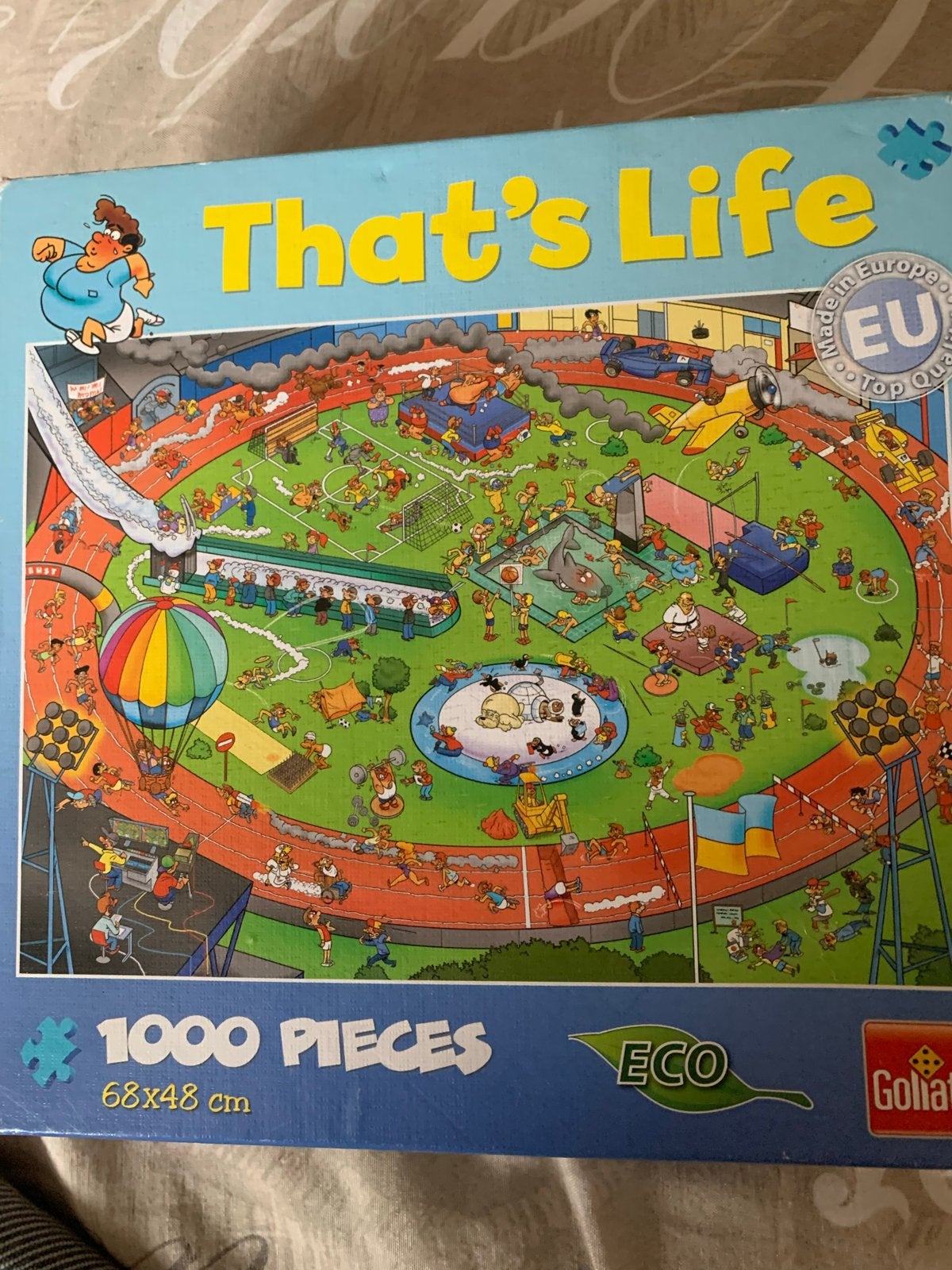 Goliath That's Life Legpuzzel 1000 stukjes, Ophalen of Verzenden, 500 t/m 1500 stukjes, Gebruikt, Legpuzzel
