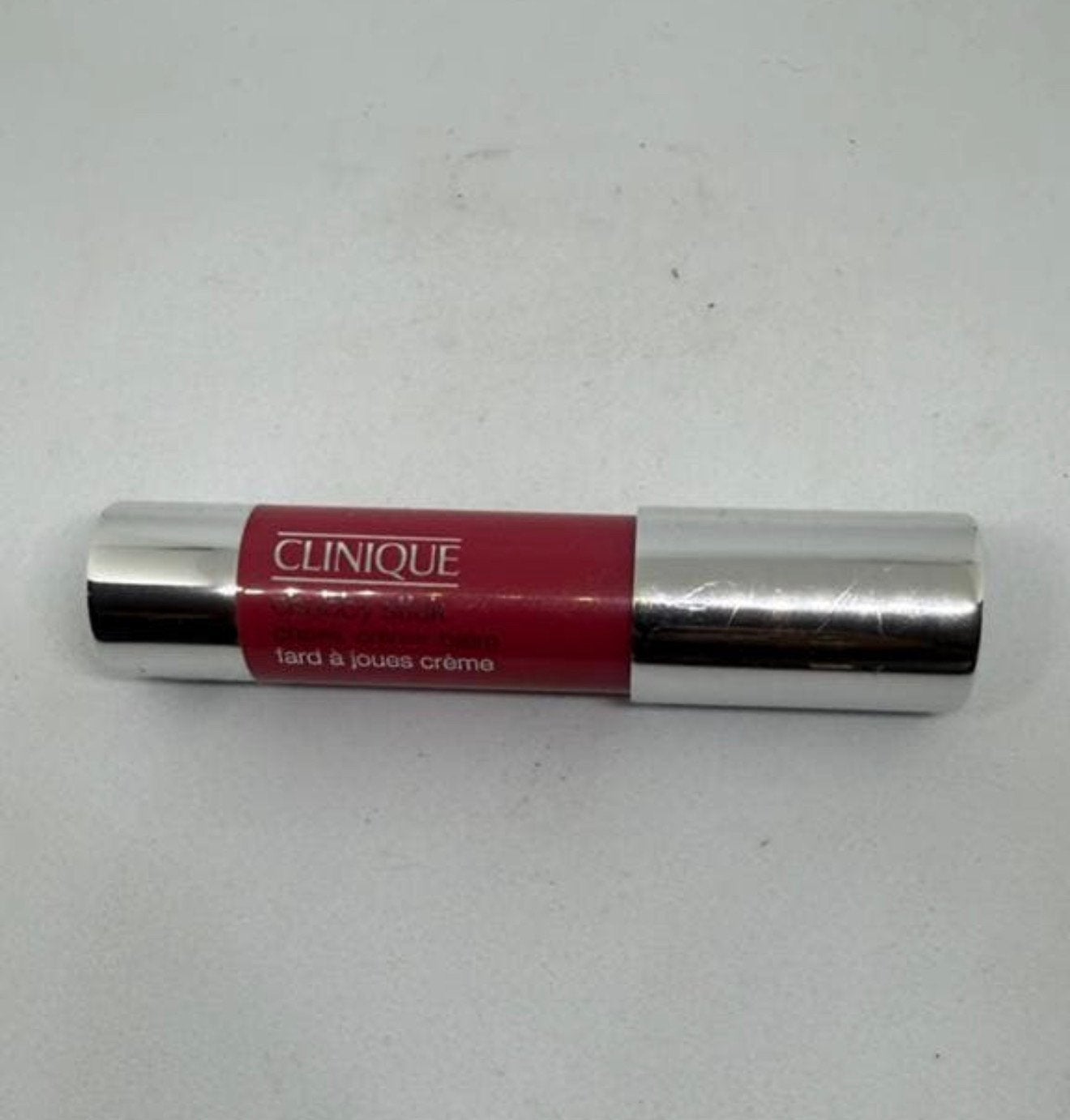 Clinique Chubby Stick blush creme, Verzenden, Zo goed als nieuw, Roze, Wangen