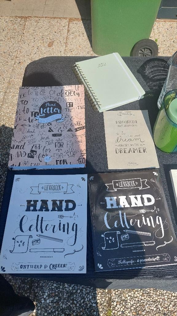 Handlettering boeken, Ophalen, Zo goed als nieuw, Tekenen en Schilderen