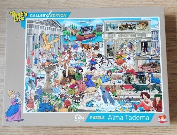 That's Life Gallery, Tadema, Israëls, Vermeer, van Gogh, Ophalen of Verzenden, 500 t/m 1500 stukjes, Zo goed als nieuw, Legpuzzel