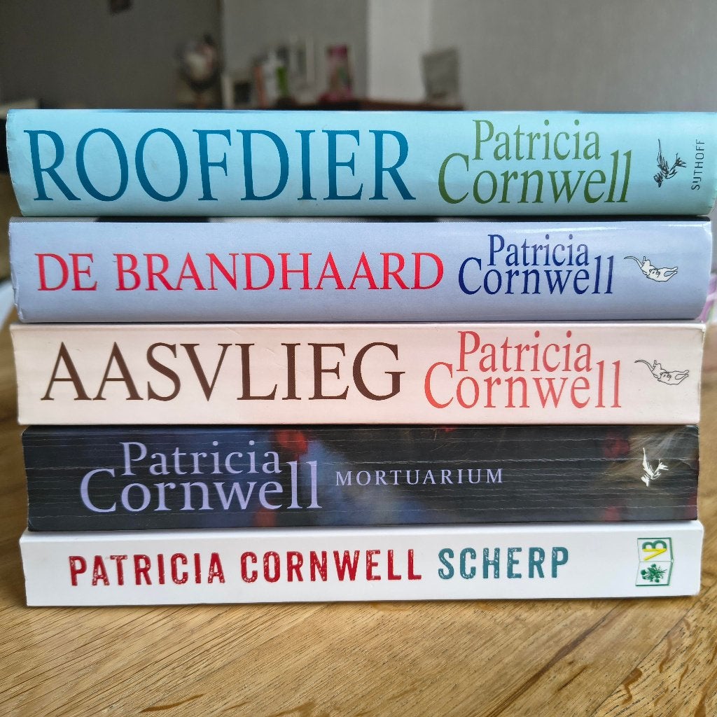 5 x Patricia Cornwell, Ophalen of Verzenden, Gelezen, Patricia Cornwell
