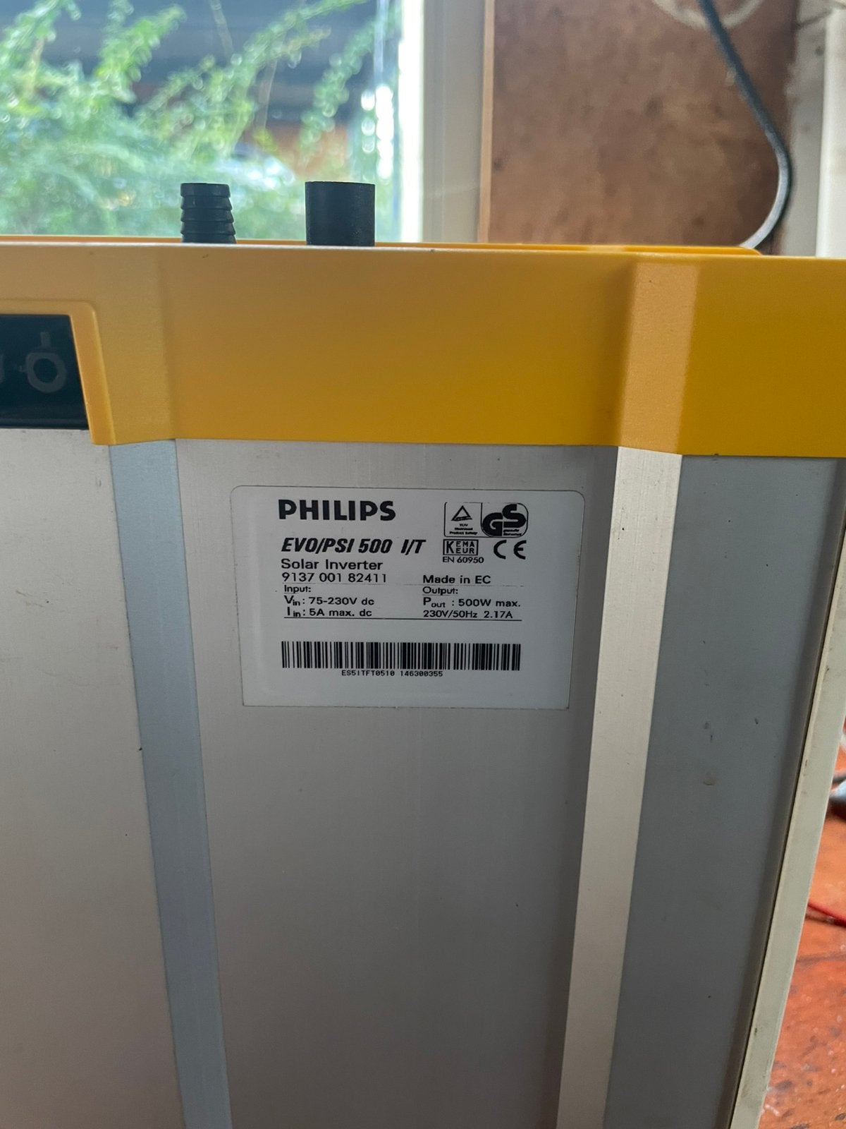 omvormer Philips (Steca), defect, Ophalen of Verzenden, Gebruikt