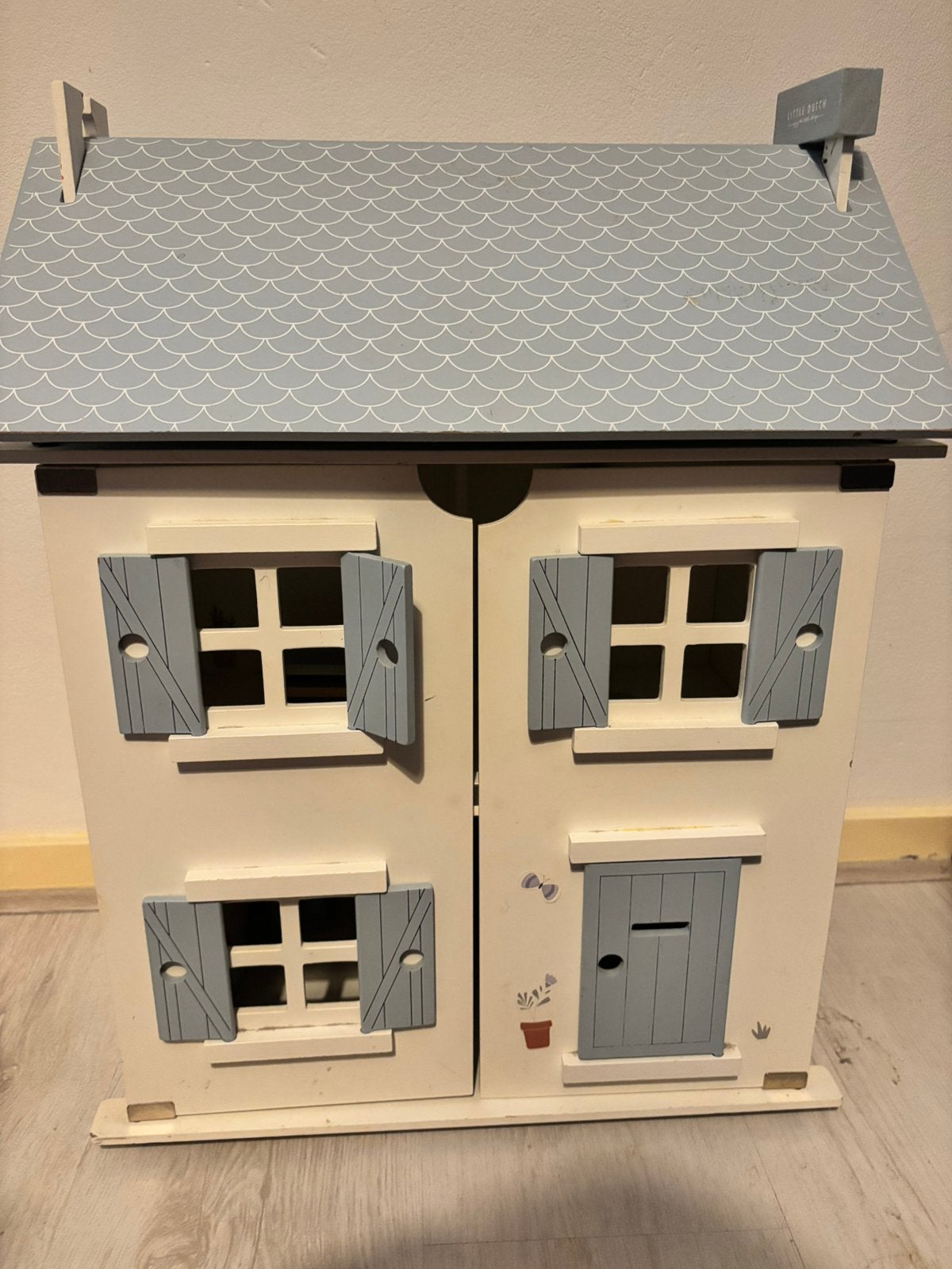 Poppenhuis van little dutch, Ophalen, Zo goed als nieuw, Poppenhuis